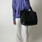 Wool v-neck sweater | Purple
