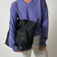 Wool v-neck sweater | Purple