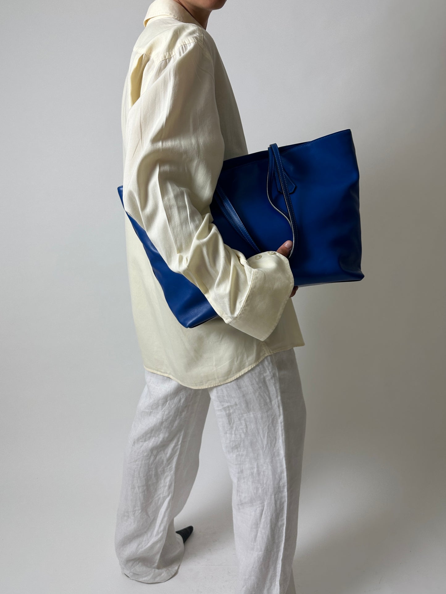 Oversized cotton shirt | Soft Butter