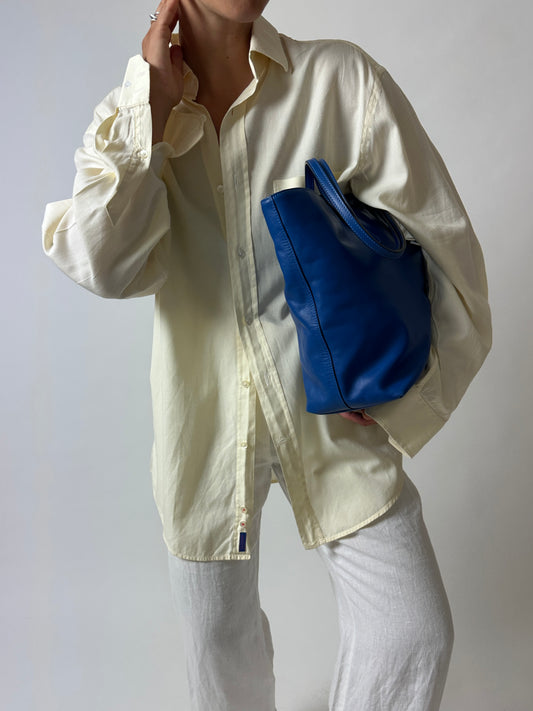 Oversized cotton shirt | Soft Butter