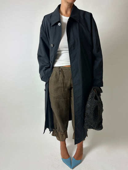 Balloon capri trousers | Moss