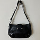 Leather shoulder bag | Black