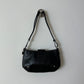 Leather shoulder bag | Black