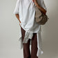 Linen trousers | Soft brown