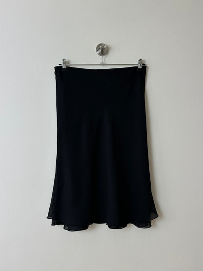 Sheer skirt | Black