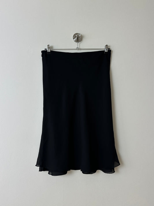 Sheer skirt | Black