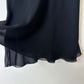 Sheer skirt | Black