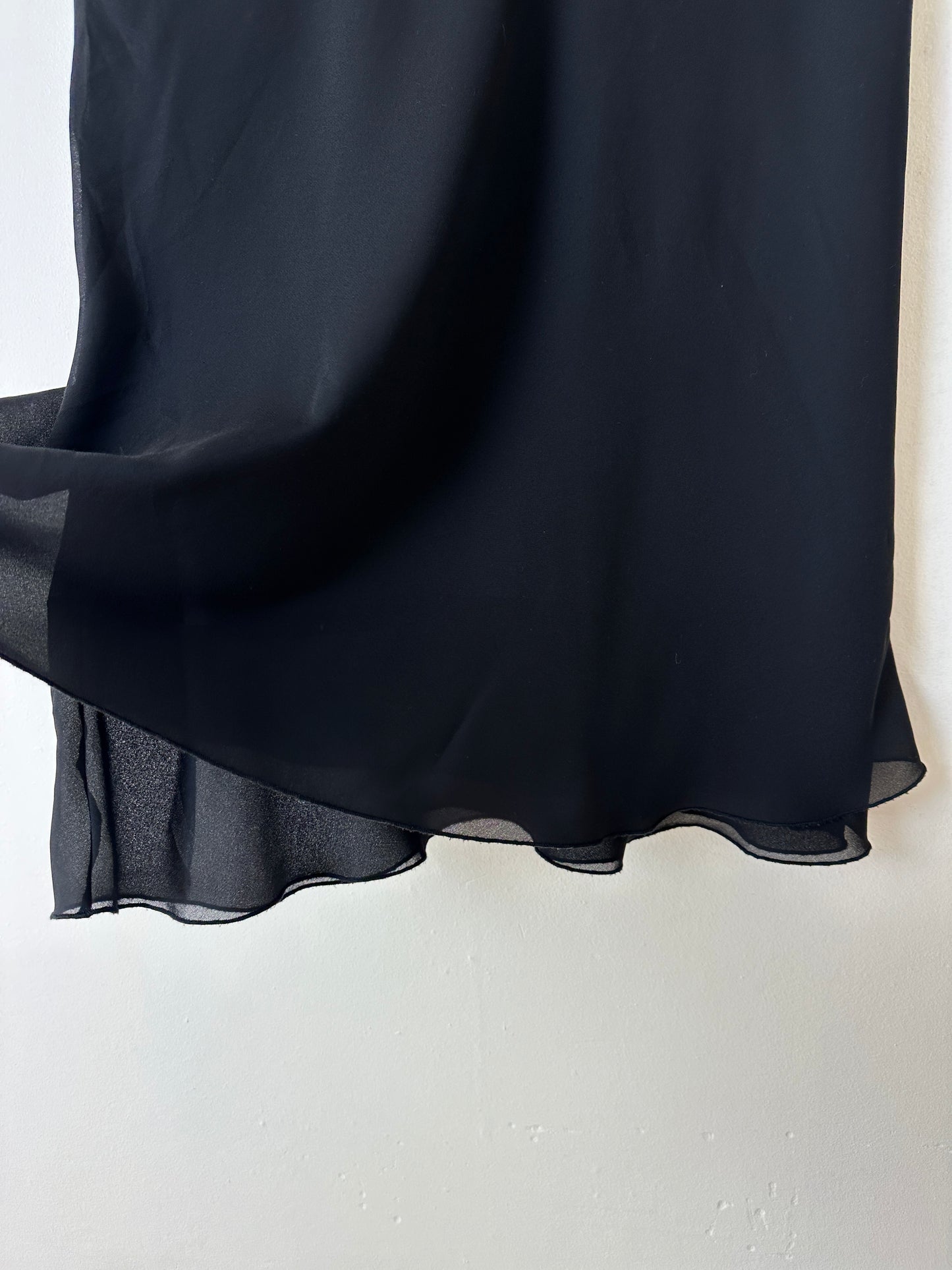 Sheer skirt | Black