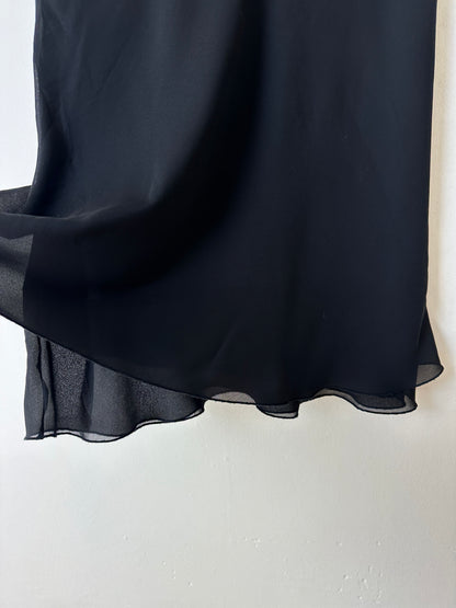 Sheer skirt | Black