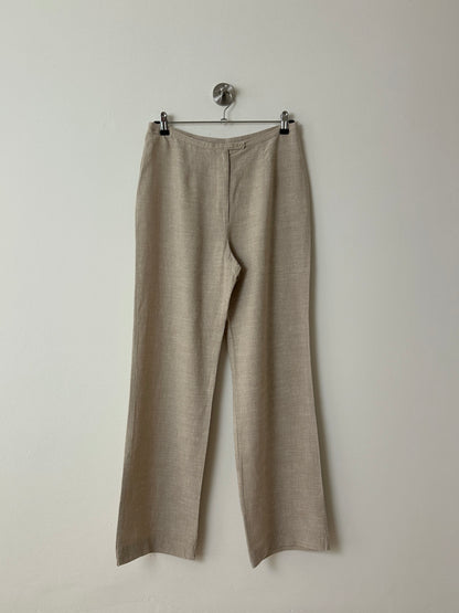 Wide leg pants | Soft Ecru
