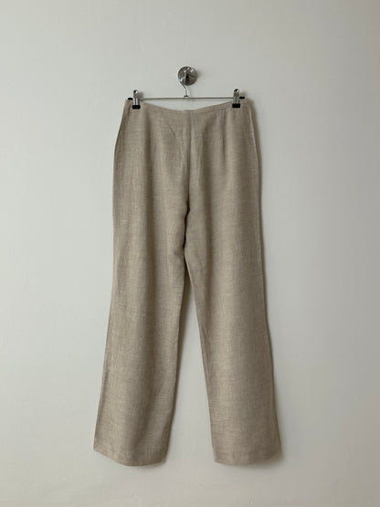 Wide leg pants | Soft Ecru