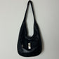 Leather shoulder bag | Black