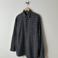 Relaxed checked shirt | Grey / Black