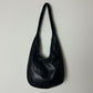 Leather shoulder bag | Black