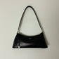 Leather shoulder bag | Black