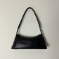 Leather shoulder bag | Black