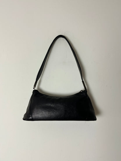 Leather shoulder bag | Black