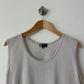 Fine knitted top | Soft grey