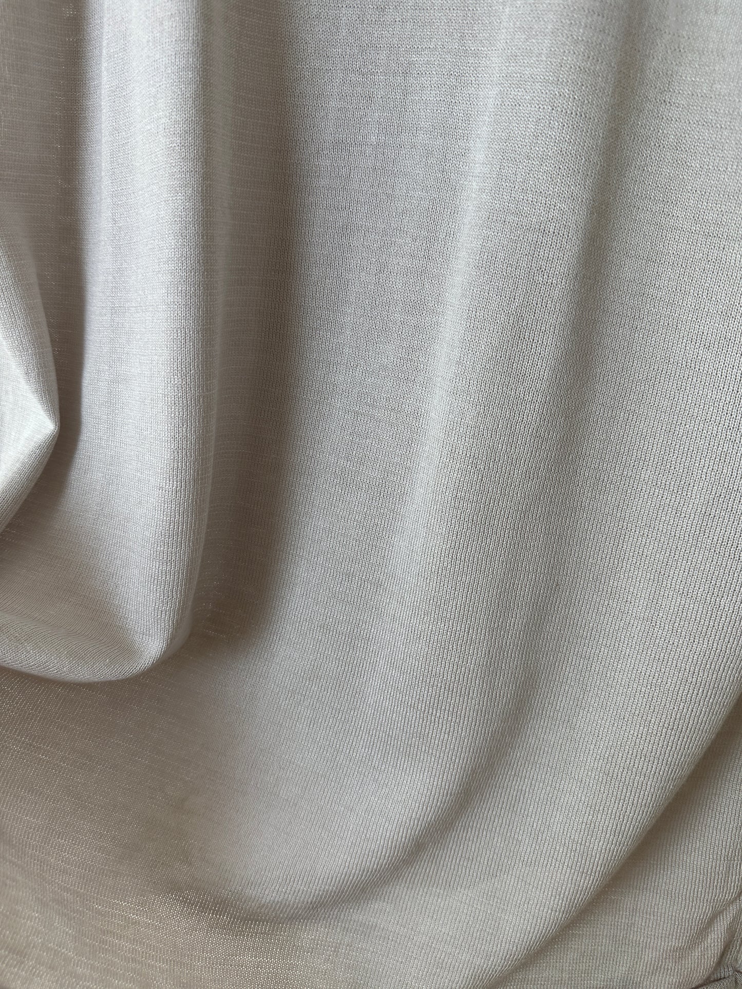 Fine knitted top | Soft grey