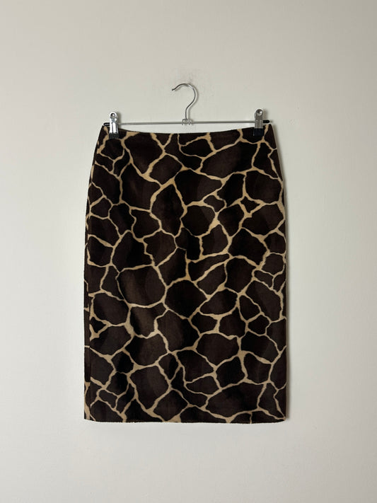 Pencil skirt | Brown