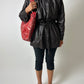 Short trench coat | Dark Brown