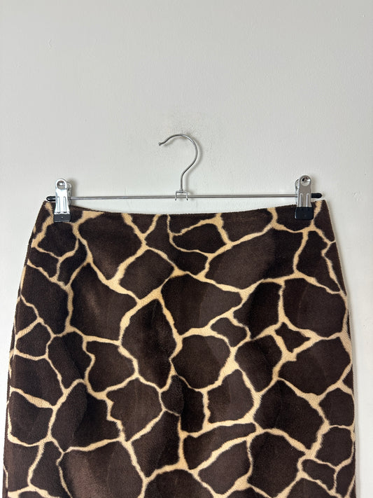 Pencil skirt | Brown