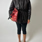 Short trench coat | Dark Brown