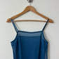 Sheer dress | Aqua blue