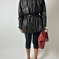 Short trench coat | Dark Brown