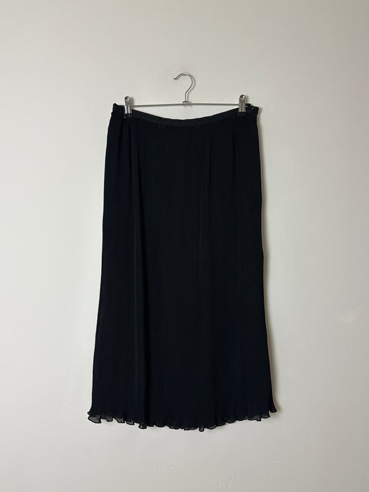 Pleated skirt | Black