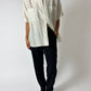 Boxy silk blouse | Off white