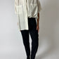Boxy silk blouse | Off white