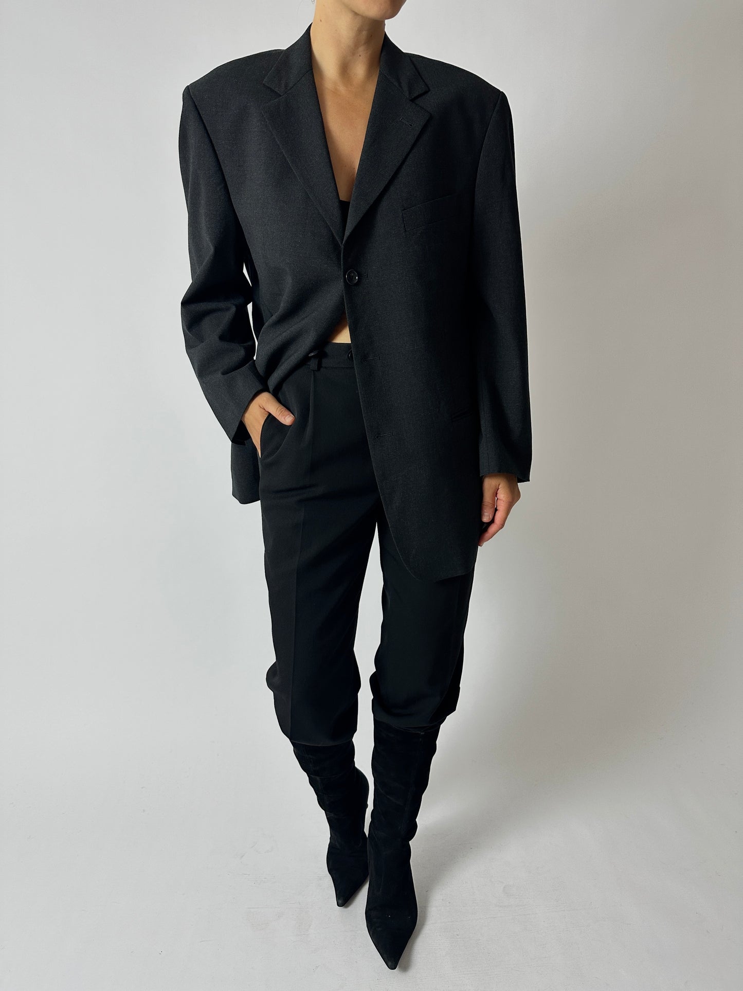 Tailored trousers | Black