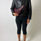 Leather crossbody bag | Bordeaux