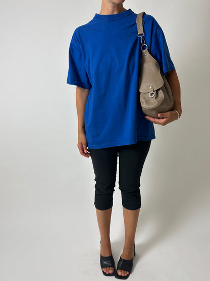 Leather shoulder bag | Beige