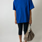 Vintage crewneck t-shirt | Cobalt