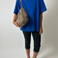 Vintage crewneck t-shirt | Cobalt