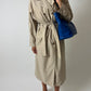 Long trench coat | Soft beige
