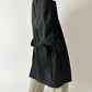 Oversized trench coat | Off Black