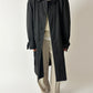 Oversized trench coat | Off Black