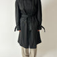Oversized trench coat | Off Black