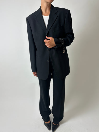 Relaxed fit blazer | Black