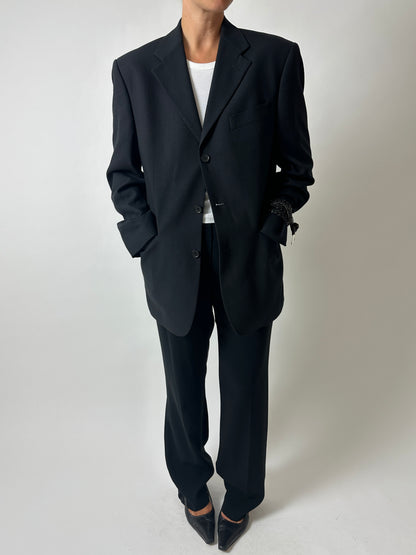 Relaxed fit blazer | Black