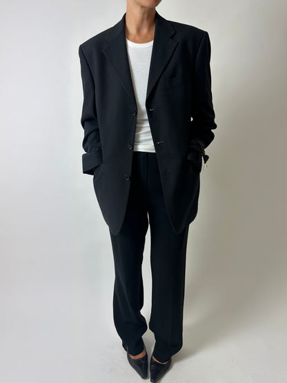 Relaxed fit blazer | Black