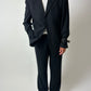 Relaxed fit blazer | Black