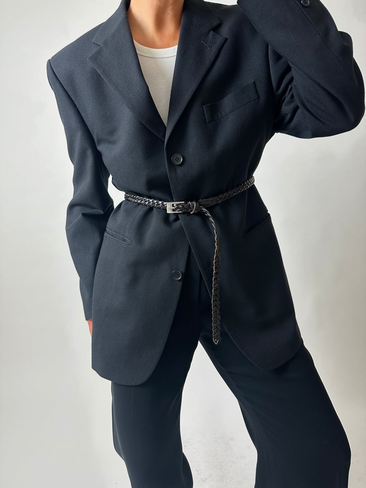 Leather belt | Black