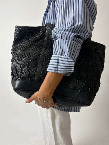 Vanessa Bruno Leather Tote | Black