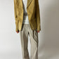 Suede croc blazer | Dark Butter