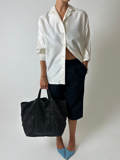 Vanessa Bruno Leather Tote | Black