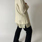 Silk blend tailored blazer | Off white